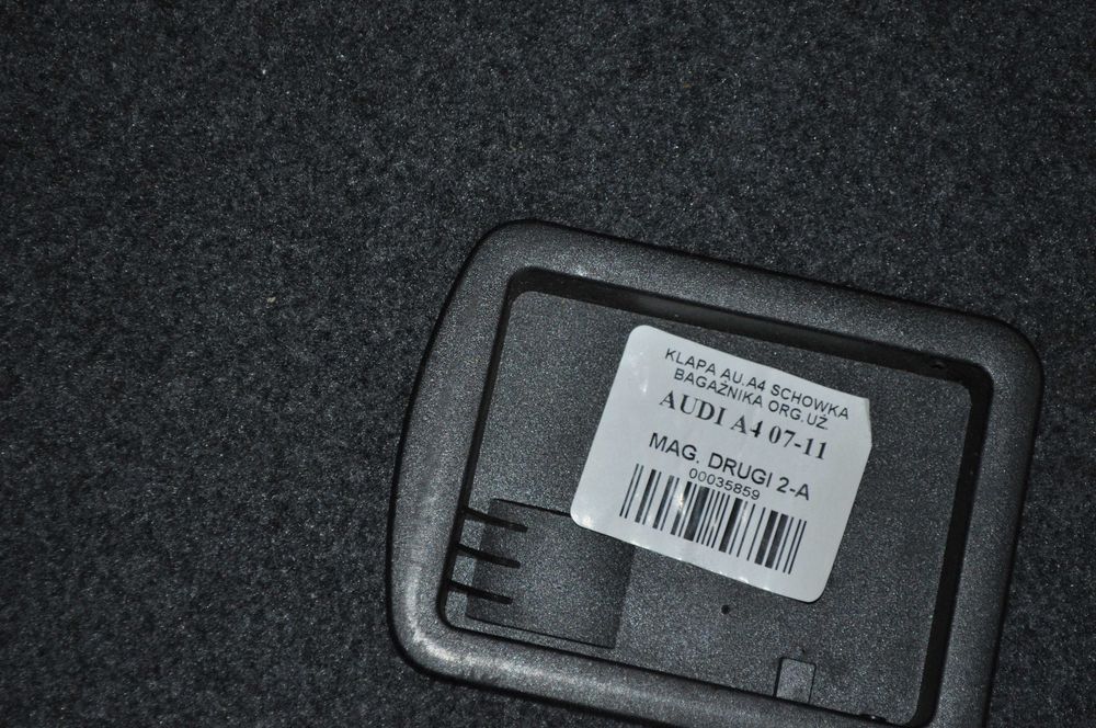Audi a4 07-11 полка в багажник