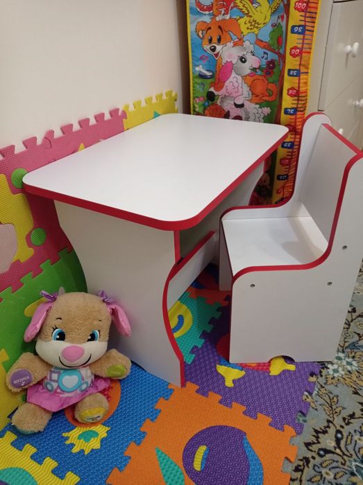 Мій Перший Столик + стільчик. Стіл дитячий Стілець дитячий