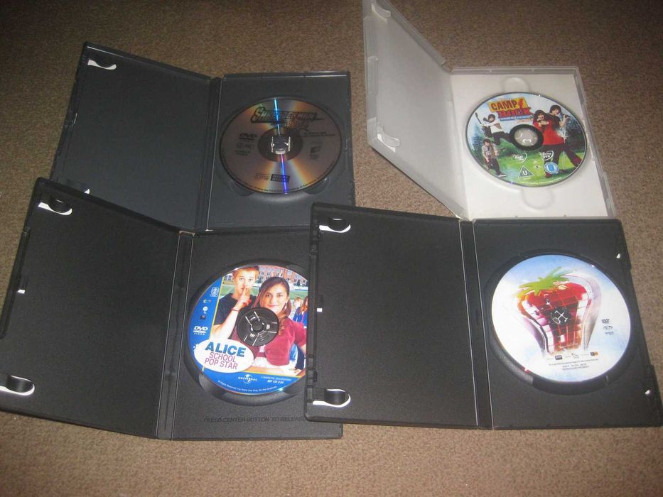 4 DVDs do género Infanto-Juvenil