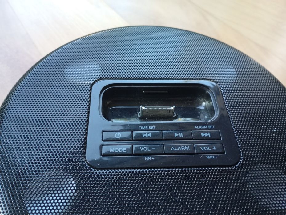 Rádio carregador iphone