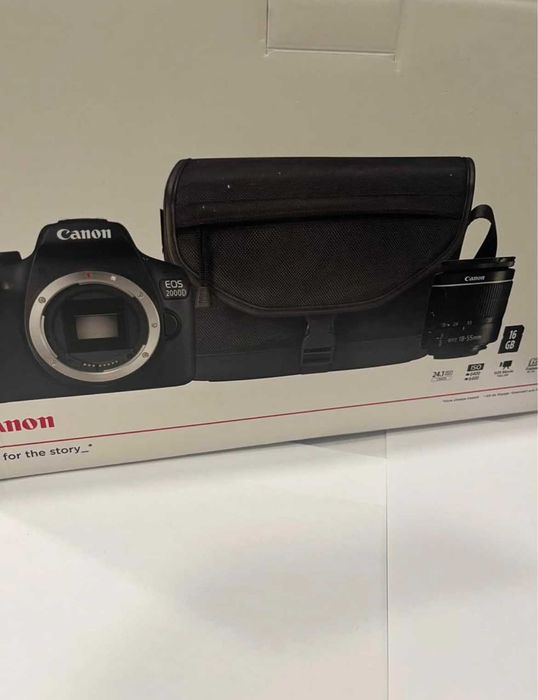 Máquina Fotográfica Canon EOS 2000D