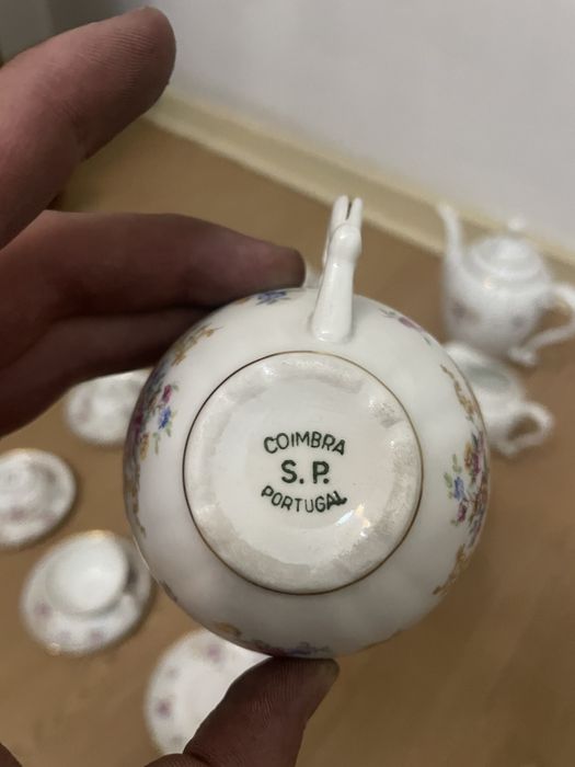 Conjuntos de Chá e Café Antigos - Vista Alegre, Coimbra SP, Outro