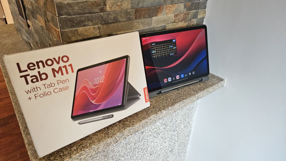 Tablet Lenovo tab M11 + caneta + capa
