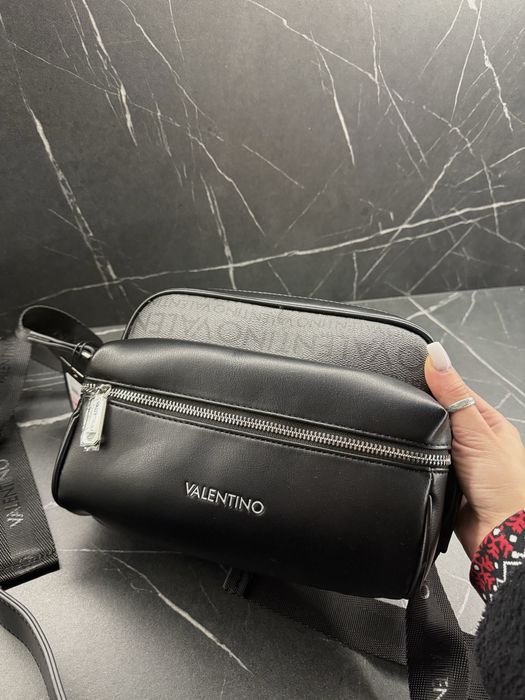 Чоловіча сумка Valentino оригінал. Крос боді Валентіно. Брендова сумка