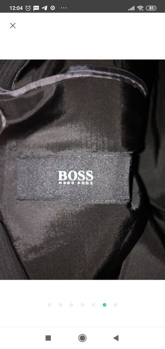 Костюм Hugo Boss Чорный