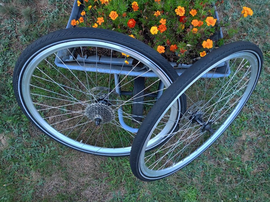 Koła rowerowe 28 tarczowe SKYLINE