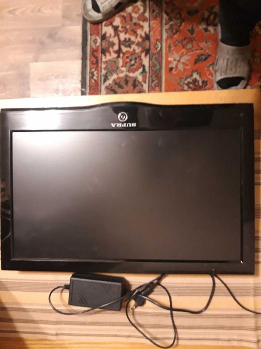 телевизор SUPRA LED   LTV-LC 1925 WL BLACK с экраном 18,5 дюймов