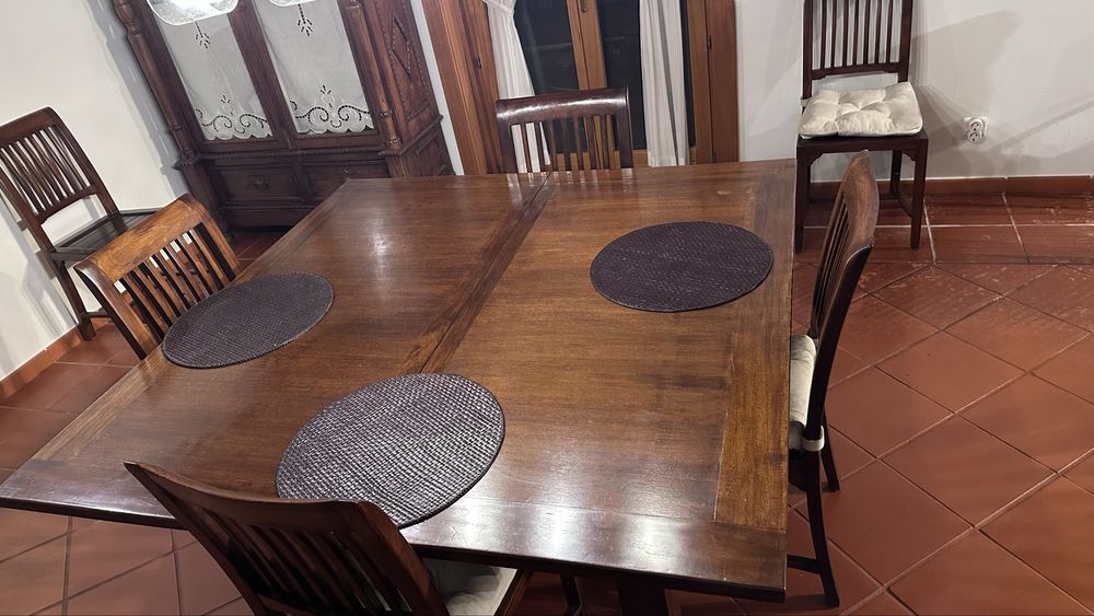 Mesa jantar quadrada