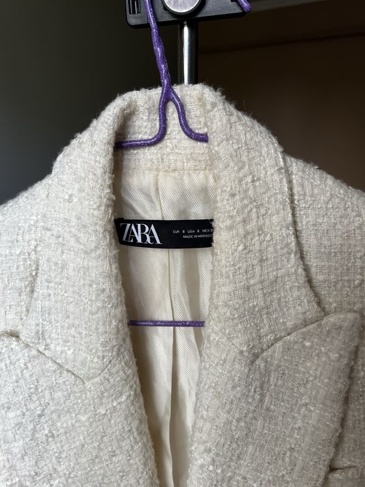 Жакет Zara твідовий букле