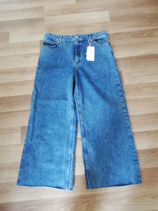 Джинсы culotte (mango)