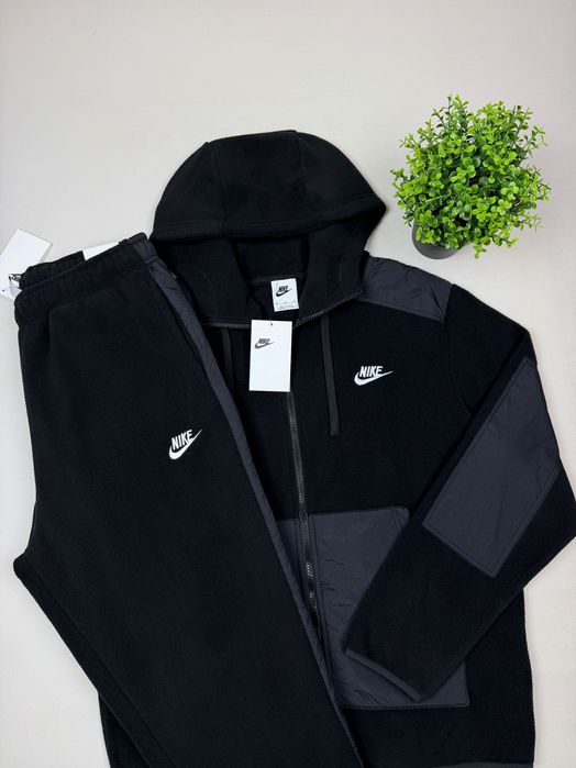 Костюм Nike Fleece Teddy спортивний комплект найк фліс