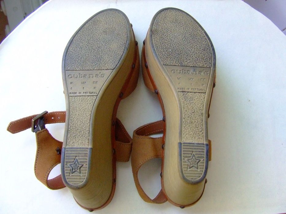 Sandalias de cunha - Cubanas