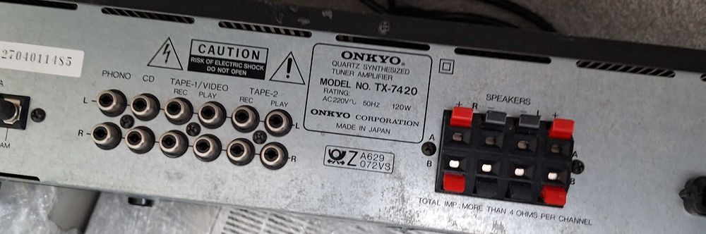 Amplituner Onkyo TX 7420