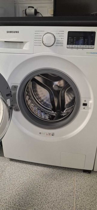WW70J5355MW Máquina de Lavar Roupa Eco Bubble, 7 kg em muito bom estado