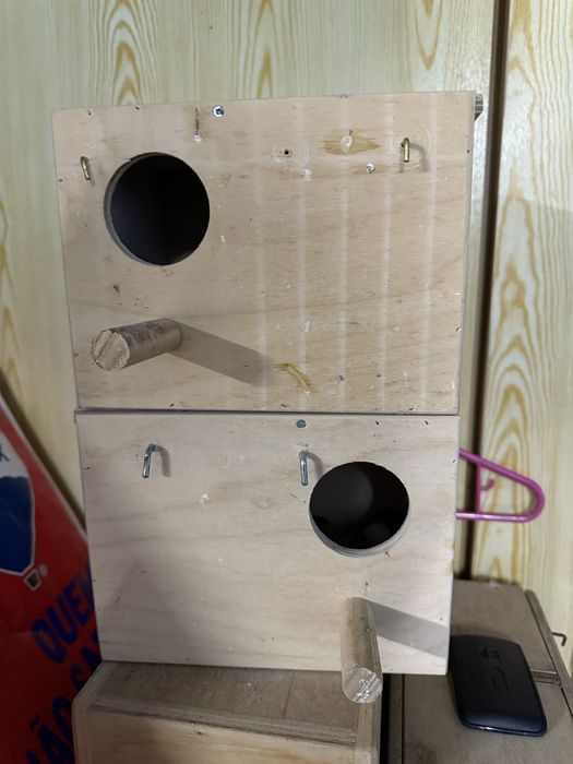 Ninhos madeira maritima - varios tamanhos