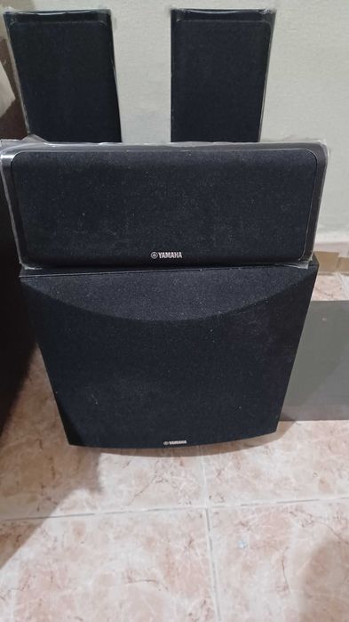 Sistema colunas yamaha 5.1