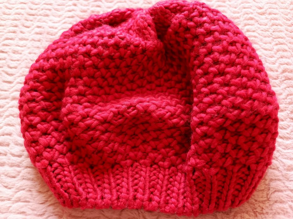 Beret   czerwony