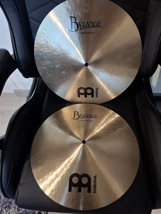 Pratos Hi-Hat Meinl 14"