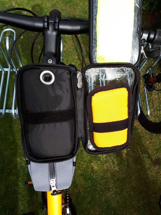 Sakwa z etui rowerowym na ramę XS