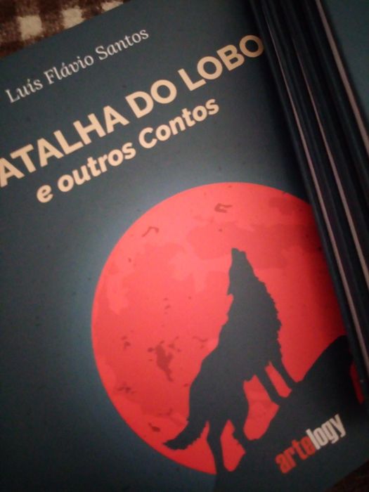 Livro "A batalha do lobo e outros contos"