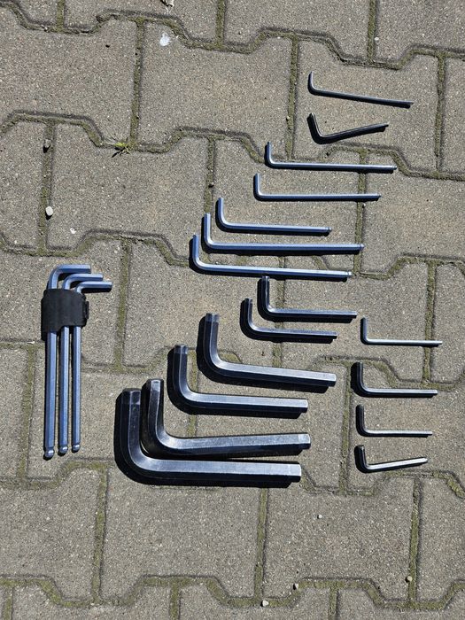 Klucze imbusowe duże rozmiary