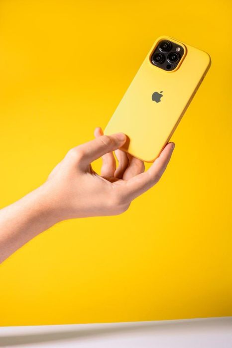 Силіконовий чохол мікрофіброю Silicone Case iPhone 13 17 pro max чехол