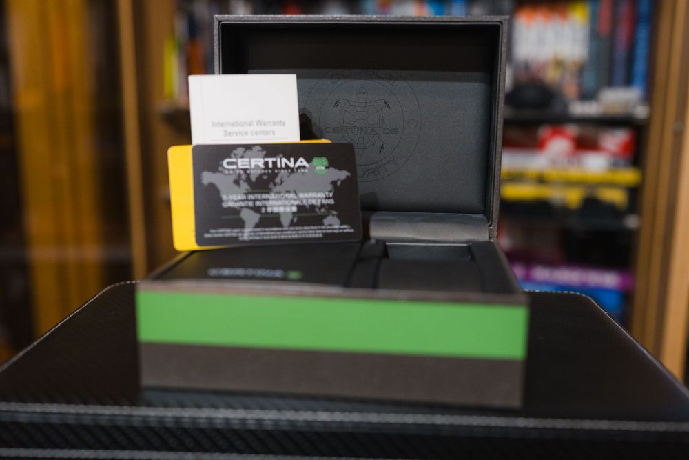 Zegarek Certina DS Action Diver Automatic niebieski komplet