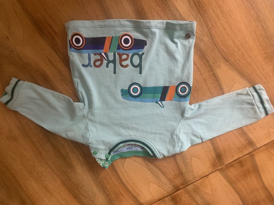 Сорочка реглан Baker 3-6/6-9 мес