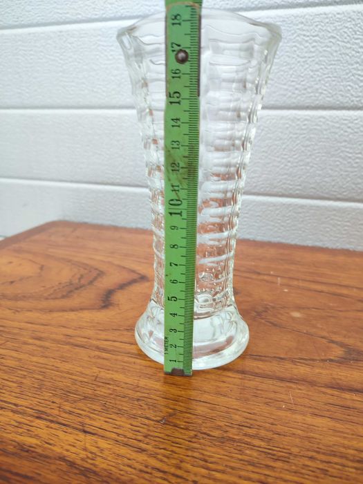 Wazon Szkło - Lata 60/70 - Sygnowany Italy - Design - vintage - F