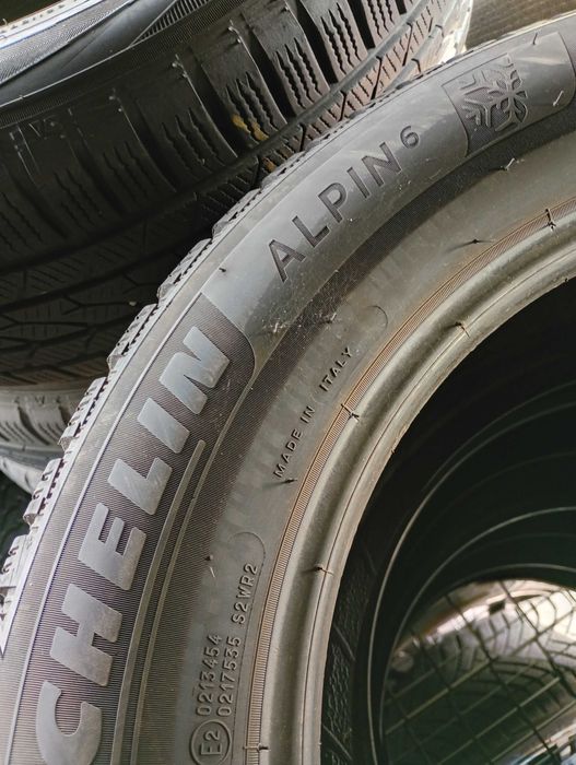 4x opony Michelin Alpin 6 215/60 R16 99H 2020rok 2x6 2x5mm