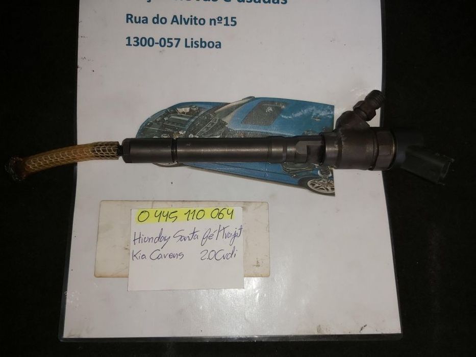 Injector Hiunday Santa Fé Trajet Kia Carens 2.0Crdi  0445110064