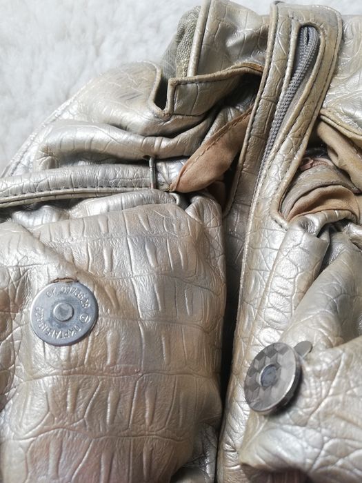 Torebka w kolorze oliwkowym Valentina vintage retro prl