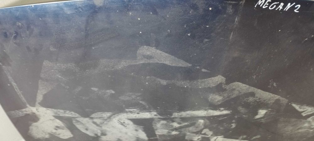 renault megane 2 рено меган капот синій з розборки разборки