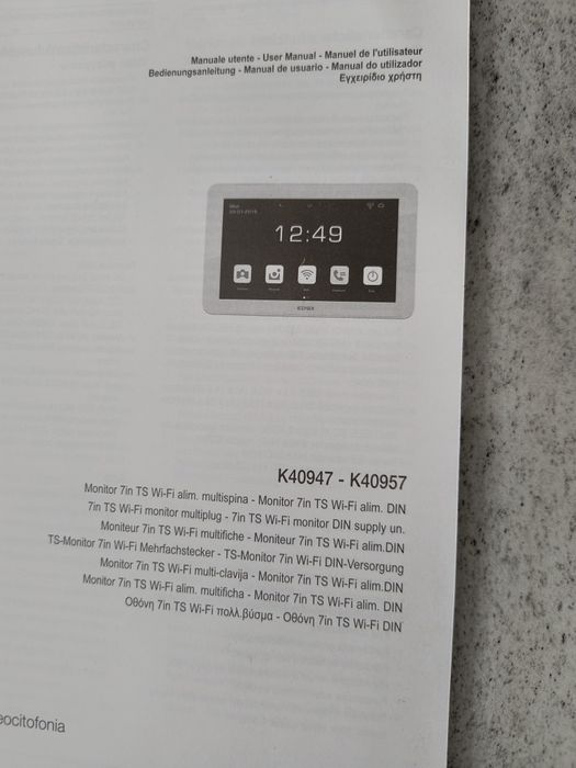 VIMAR K40947 dodatkowy ekran dotykowy