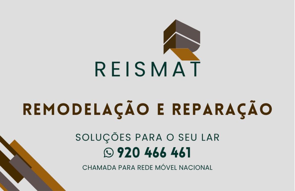 Remodelaçao, limpeza de telhado, reparação doméstica