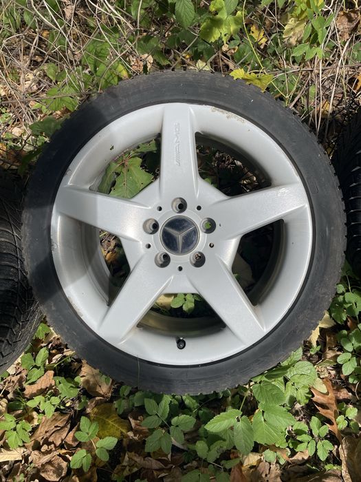 Oryginalne felgi Mercedes-Benz AMG 17” + opony – komplet 4 szt.