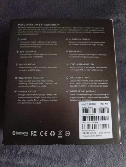 Smartwatch Amazfit Stratos