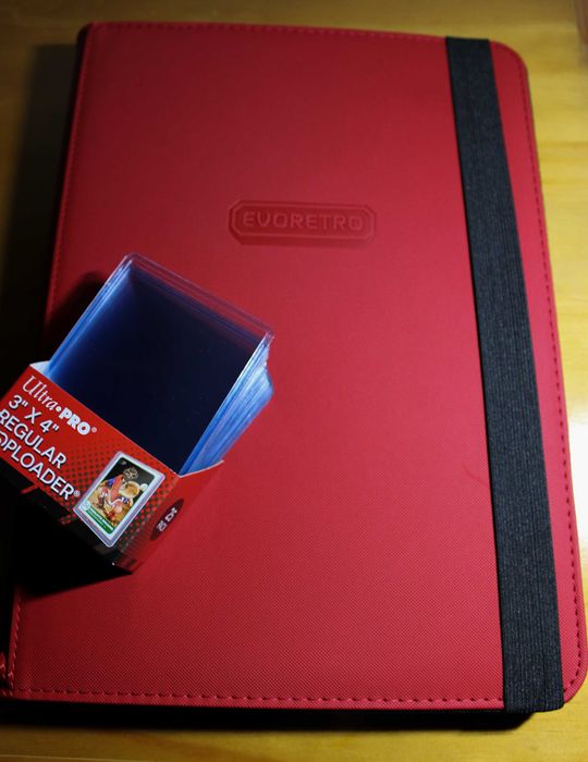 Evoretro binder + capa cartas