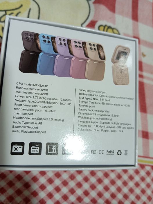 Telemóvel novo nunca utilizado