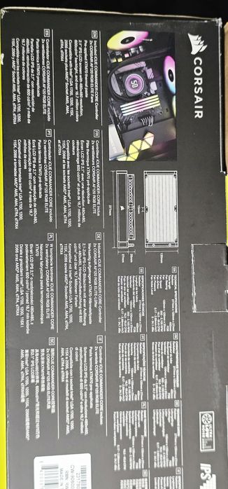 Novo preço CORSAIR Icue H100i Elite LCD XT