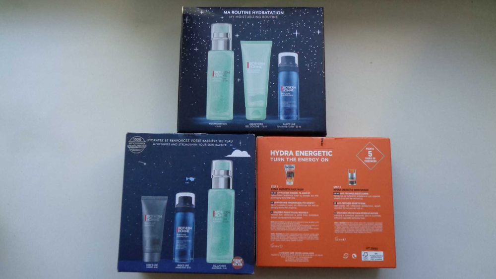 Подарунковий набір для Чоловіків:LOREAL MEN EXPERT, Biotherm Homme.