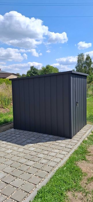 NOWY Domek narzędziowy 1,7x2,3m | Garaż blaszany, szopa ogrodowa, schowek