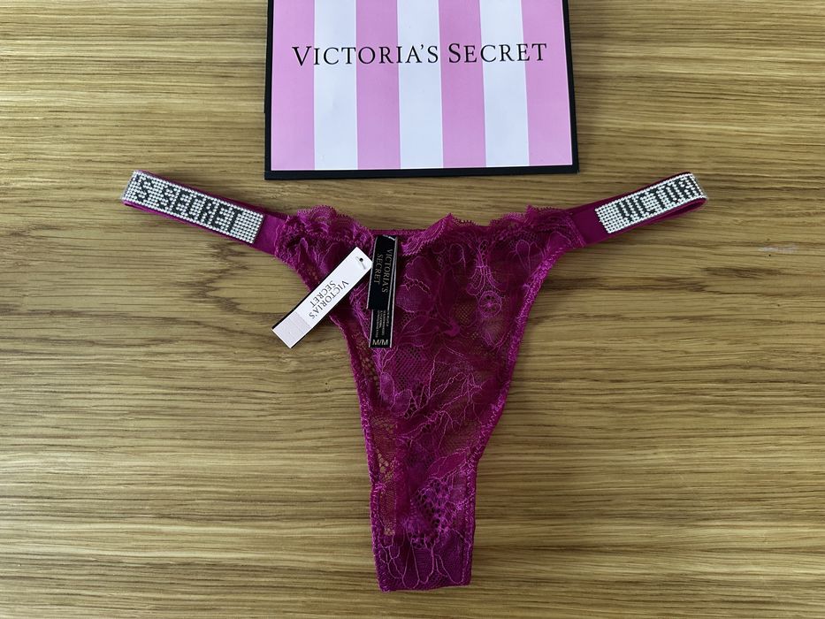 NOWE stringi Victoria’s Secret rozmiar S / M cyrkonie