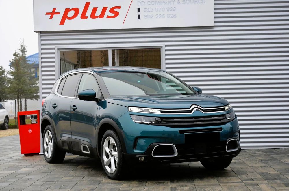 Citroën C5 Aircross Automat 1WŁ Bezwypadkowy FullLed Navi Skóra Serwis ASO Grudzień 21R