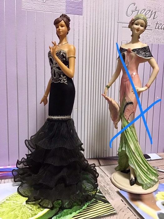 Кукла лялька статуетка Leonardo collection 2007