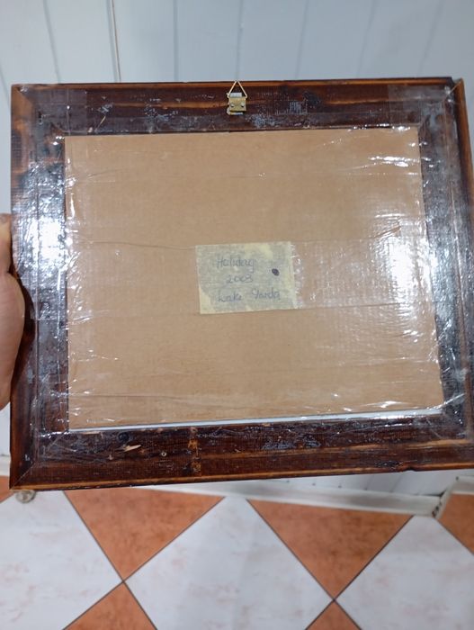 Obraz- technika akwarela. Włochy 2003(33x28)