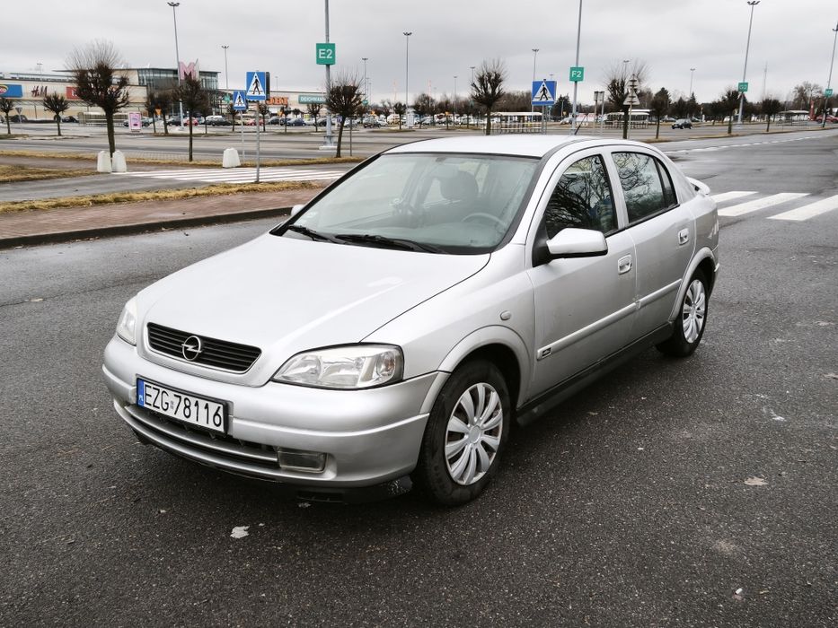 Opel Astra G 1.4 benzyna + LPG 2003r Hak, czujniki parkowania.