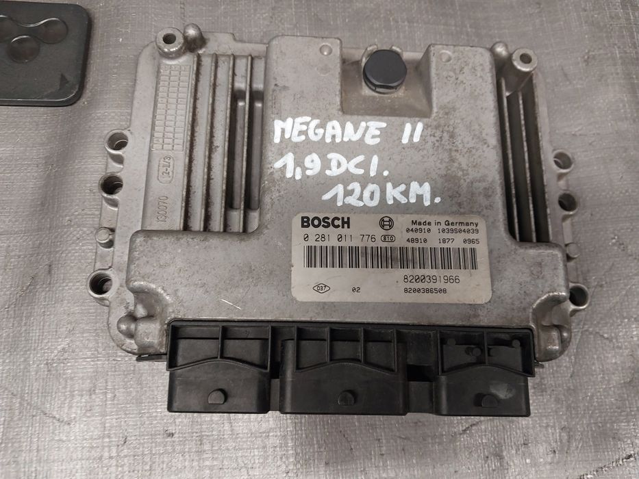 Renault Megane 2 II CC 2004r 1.9 DCI 120KM zestaw startowy