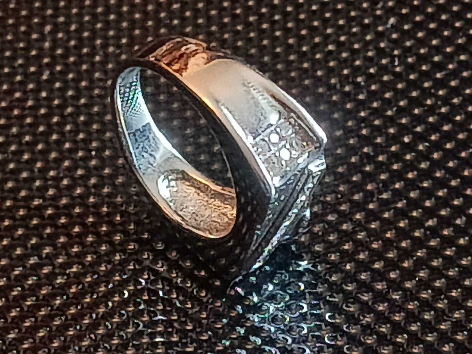 Sprzedam męski srebrny sygnet pr.925