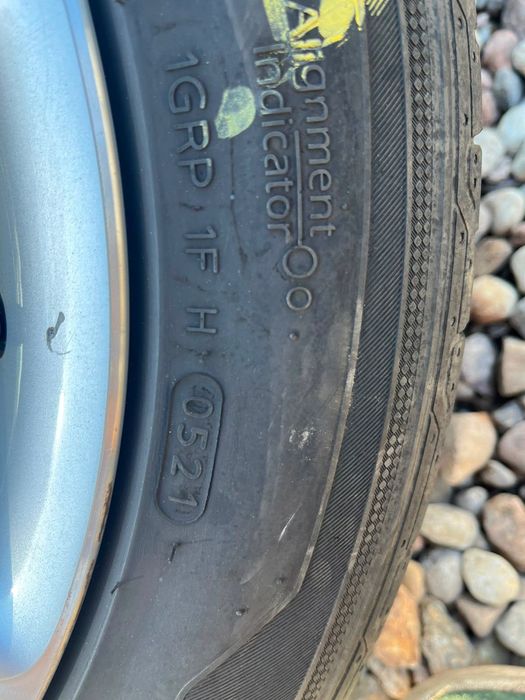 **Oryginalne koła VW Atlanta 16” 5x112 ET50 + Hankook 205/55 R16 – Golf Touran**